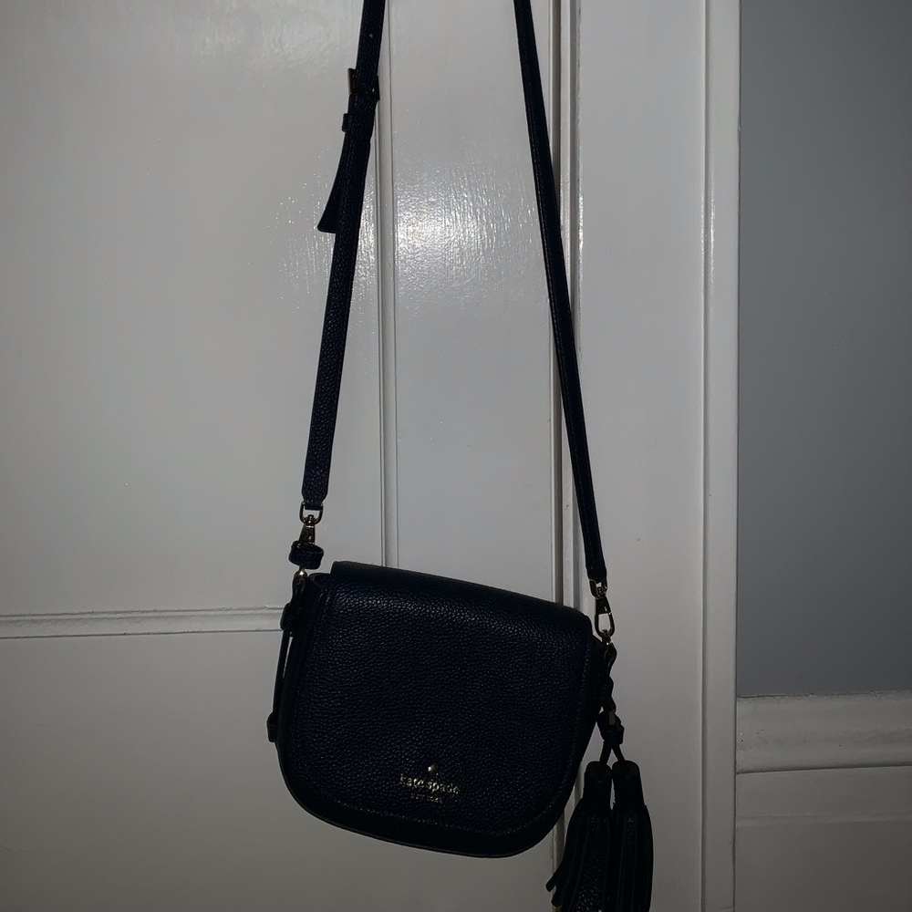 It looks black but it’s navy blue